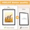 8x10 Picture Photo Frame, Oak Photo Frame Display 5x7 Pictures With Mat, 8by10 Picture Frames